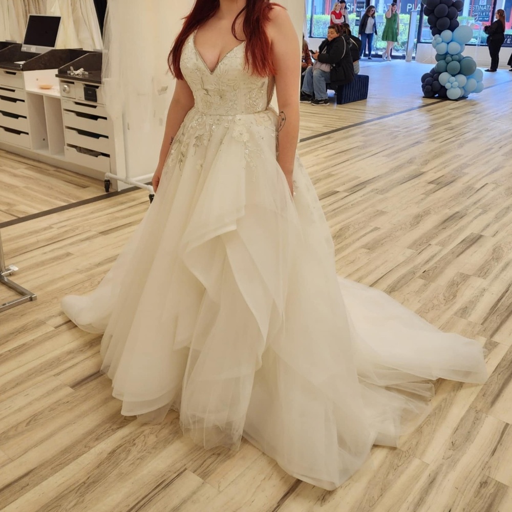 Haley paige wedding dress